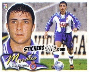 Cromo Morales - Liga Spagnola 2000-2001 - Colecciones ESTE