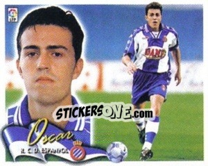 Sticker Oscar - Liga Spagnola 2000-2001 - Colecciones ESTE