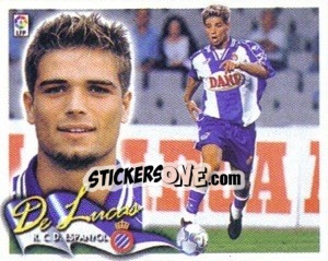 Sticker De Lucas - Liga Spagnola 2000-2001 n. 149 - Colecciones ESTE