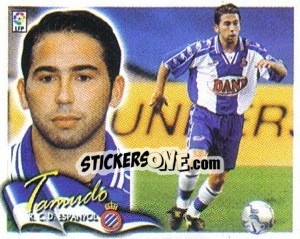 Cromo Tamudo - Liga Spagnola 2000-2001 - Colecciones ESTE