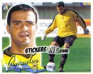 Cromo Amador - Liga Spagnola 2000-2001 - Colecciones ESTE