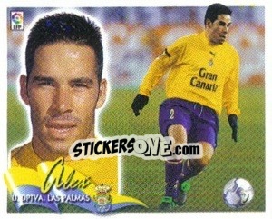 Sticker Alex - Liga Spagnola 2000-2001 n. 165 - Colecciones ESTE