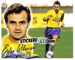 Sticker Edu Alonso - Liga Spagnola 2000-2001 - Colecciones ESTE