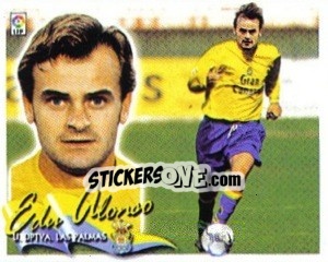 Cromo Edu Alonso - Liga Spagnola 2000-2001 - Colecciones ESTE