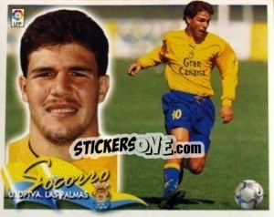 Sticker Socorro - Liga Spagnola 2000-2001 - Colecciones ESTE