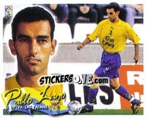 Cromo Pablo Lago - Liga Spagnola 2000-2001 n. 172 - Colecciones ESTE