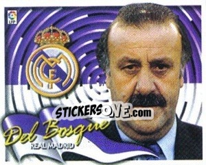 Sticker Del Bosque (Entrenador) - Liga Spagnola 2000-2001 - Colecciones ESTE