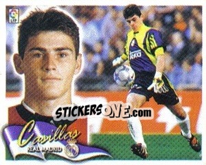 Sticker Casillas - Liga Spagnola 2000-2001 n. 182 - Colecciones ESTE