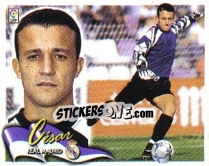 Sticker Cesar - Liga Spagnola 2000-2001 - Colecciones ESTE