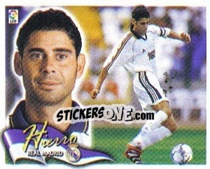 Sticker Hierro - Liga Spagnola 2000-2001 n. 186 - Colecciones ESTE