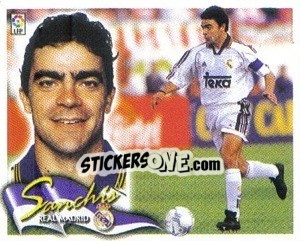 Sticker Sanchis - Liga Spagnola 2000-2001 - Colecciones ESTE