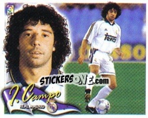 Sticker Ivan Campo - Liga Spagnola 2000-2001 n. 188 - Colecciones ESTE