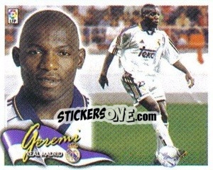 Sticker Geremi - Liga Spagnola 2000-2001 n. 194 - Colecciones ESTE