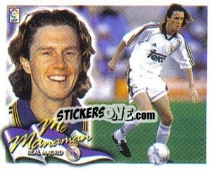 Sticker McManaman - Liga Spagnola 2000-2001 n. 195 - Colecciones ESTE