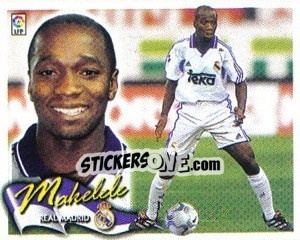 Sticker Makelele - Liga Spagnola 2000-2001 n. 196 - Colecciones ESTE
