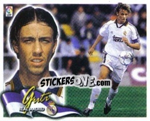 Sticker Guti - Liga Spagnola 2000-2001 n. 197 - Colecciones ESTE