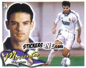 Sticker Morientes - Liga Spagnola 2000-2001 n. 205 - Colecciones ESTE