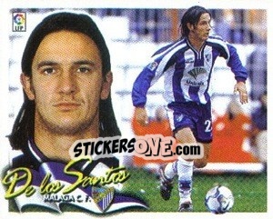 Cromo De los Santos - Liga Spagnola 2000-2001 - Colecciones ESTE