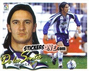 Figurina De los Santos - Liga Spagnola 2000-2001 - Colecciones ESTE