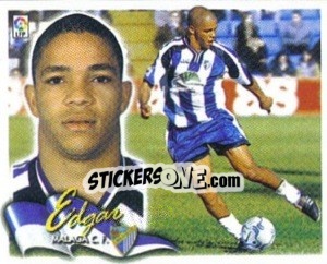 Cromo Edgar - Liga Spagnola 2000-2001 - Colecciones ESTE