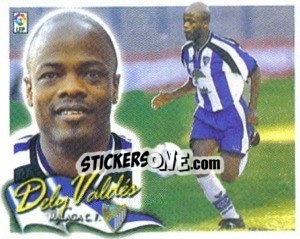 Sticker Dely Valdes - Liga Spagnola 2000-2001 - Colecciones ESTE