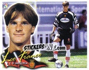 Sticker Leo Franco - Liga Spagnola 2000-2001 n. 232 - Colecciones ESTE
