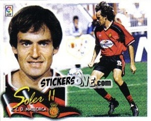 Sticker Soler II - Liga Spagnola 2000-2001 n. 234 - Colecciones ESTE