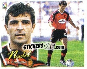 Cromo Nadal - Liga Spagnola 2000-2001 - Colecciones ESTE