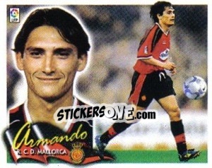 Cromo Armando - Liga Spagnola 2000-2001 - Colecciones ESTE