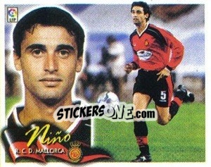 Sticker Niño - Liga Spagnola 2000-2001 n. 240 - Colecciones ESTE