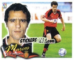 Cromo Marcos - Liga Spagnola 2000-2001 n. 244 - Colecciones ESTE
