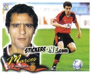 Cromo Marcos - Liga Spagnola 2000-2001 - Colecciones ESTE