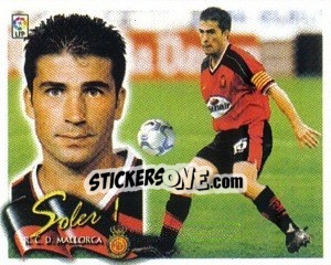 Sticker Soler I - Liga Spagnola 2000-2001 - Colecciones ESTE