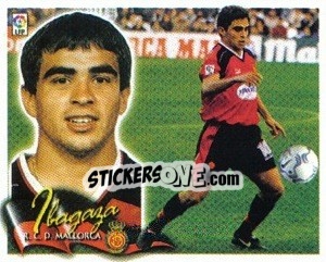 Cromo Ibagaza - Liga Spagnola 2000-2001 - Colecciones ESTE