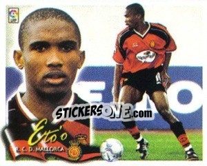 Sticker Eto'o - Liga Spagnola 2000-2001 n. 248 - Colecciones ESTE