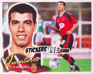 Sticker Quinteros - Liga Spagnola 2000-2001 - Colecciones ESTE