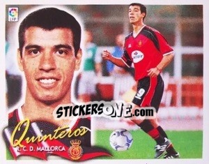 Sticker Quinteros - Liga Spagnola 2000-2001 n. 250 - Colecciones ESTE