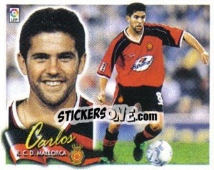 Cromo Carlos - Liga Spagnola 2000-2001 - Colecciones ESTE