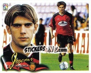 Sticker Josemi - Liga Spagnola 2000-2001 n. 254 - Colecciones ESTE