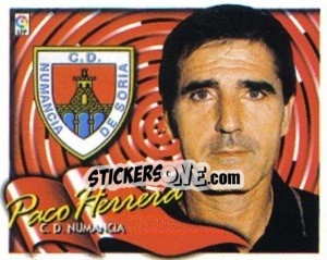 Sticker Paco Herrera (Entrenador) - Liga Spagnola 2000-2001 n. 256 - Colecciones ESTE