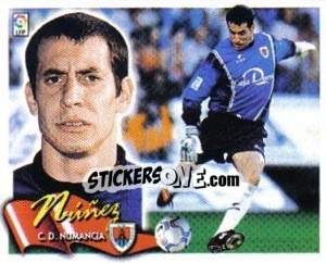 Sticker Nuñez - Liga Spagnola 2000-2001 n. 257 - Colecciones ESTE