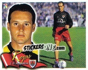 Sticker Rojas - Liga Spagnola 2000-2001 n. 258 - Colecciones ESTE