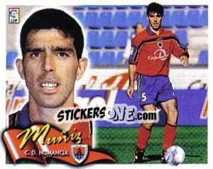 Cromo Muñiz - Liga Spagnola 2000-2001 - Colecciones ESTE