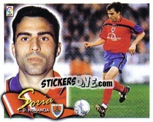Cromo Soria - Liga Spagnola 2000-2001 - Colecciones ESTE