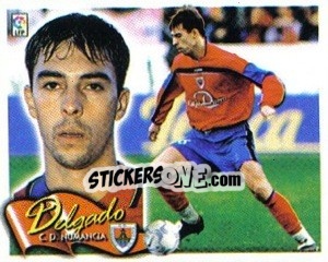 Sticker Delgado - Liga Spagnola 2000-2001 n. 270 - Colecciones ESTE