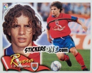 Sticker Rivera - Liga Spagnola 2000-2001 - Colecciones ESTE