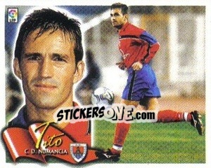 Cromo Tito - Liga Spagnola 2000-2001 - Colecciones ESTE