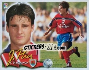 Cromo Jorge Perez - Liga Spagnola 2000-2001 n. 276 - Colecciones ESTE