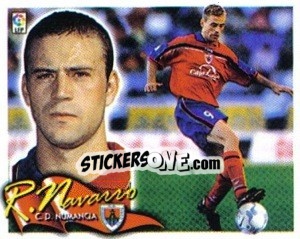 Cromo Ruben Navarro - Liga Spagnola 2000-2001 - Colecciones ESTE
