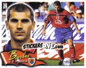 Cromo Barbu - Liga Spagnola 2000-2001 - Colecciones ESTE